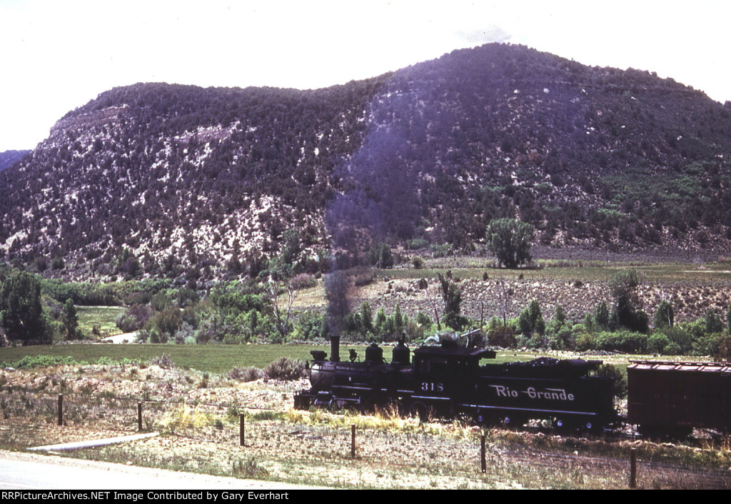 DRGW 2-8-2ng #318 - Denver & Rio Grande Western 